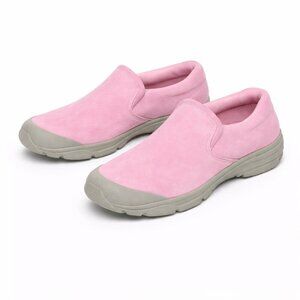 LANDS' END Pink Slip-On Sneakers Shoes Size 7M